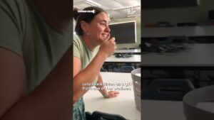 Students Surprise Their Teacher With New Kitten