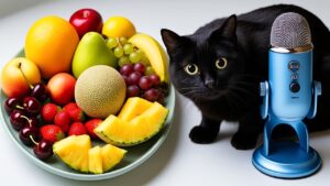 Cat Eating Fruits ASMR Mukbang AI 🍉😻