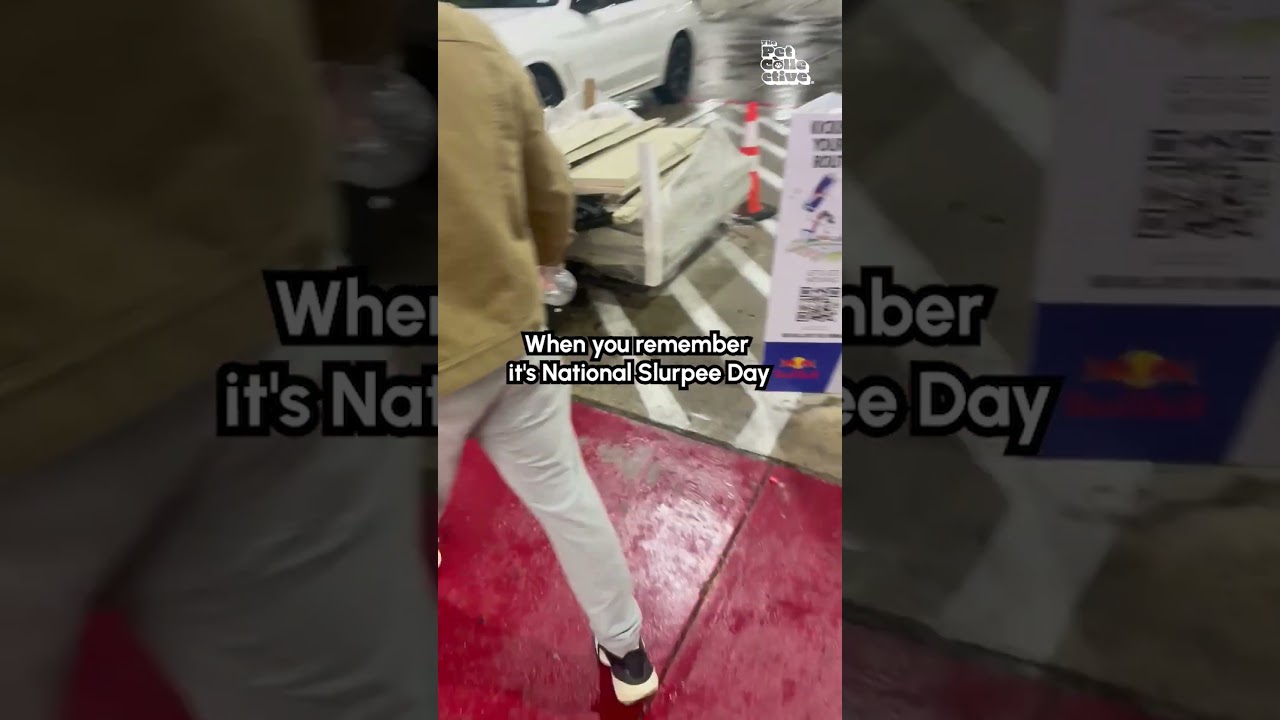 Impatient Dog Honks At Gas Station
