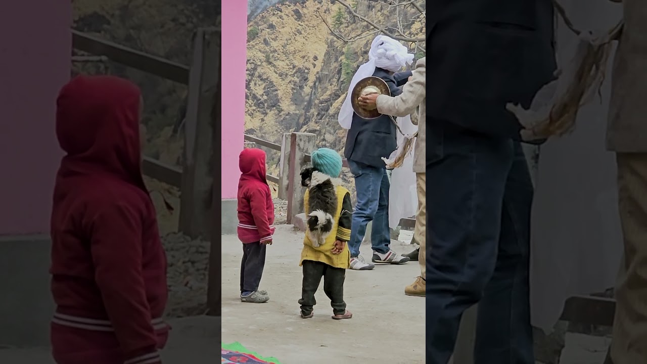 Little Girl Carries Puppy On Her Back 🥹