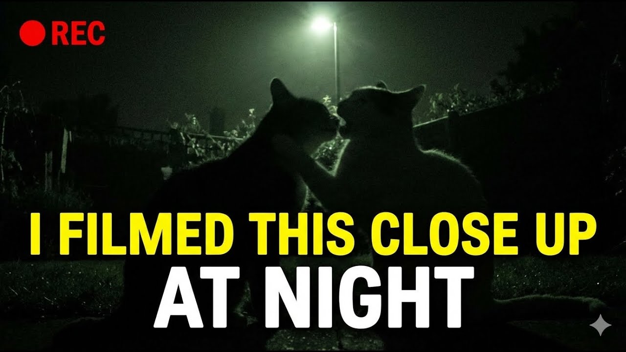 I Filmed Cats Mating Close Up at Night and Here's What I Saw